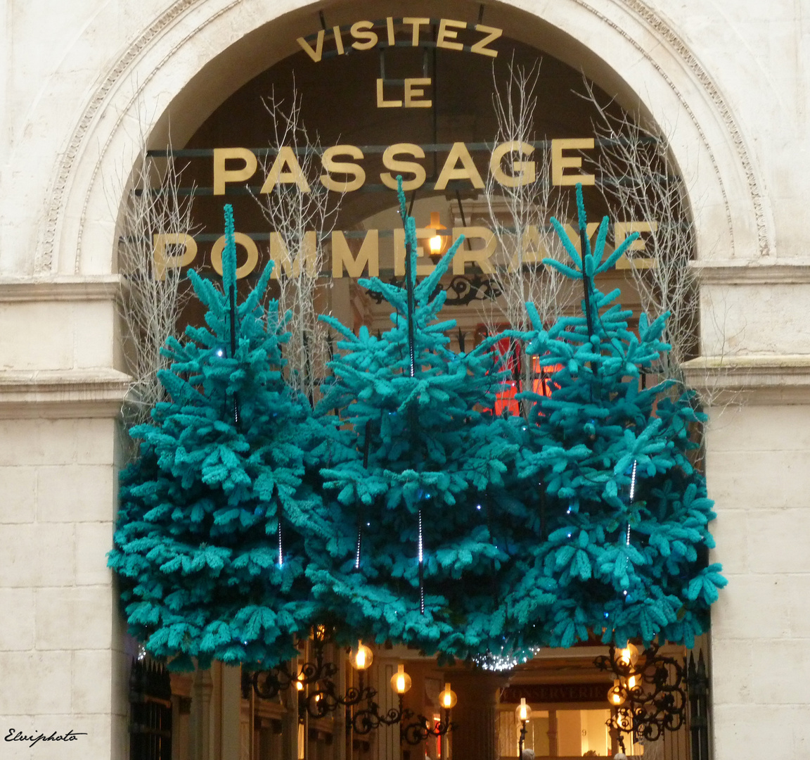 Le Passage Pommeraye en tenue de fête 