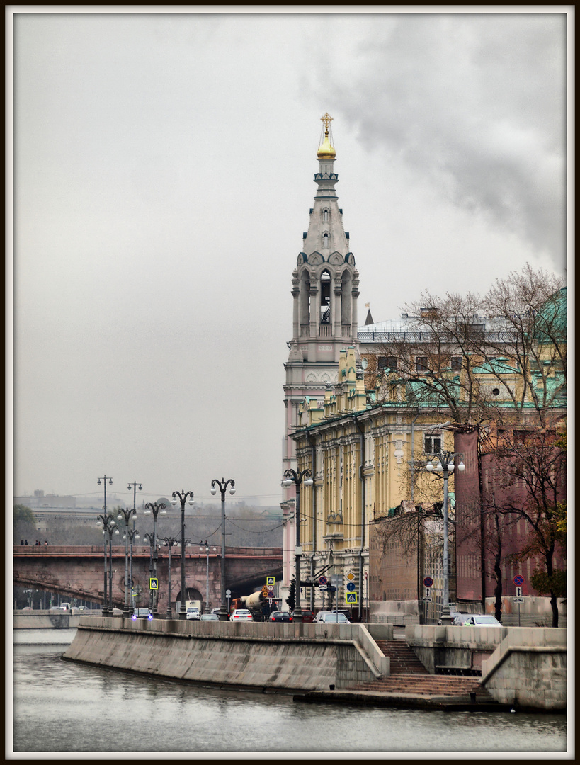 Le paysage de Moscou