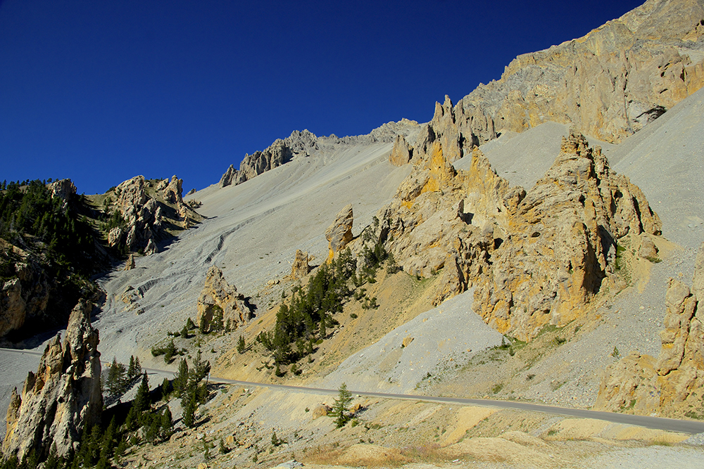 Le paysage lunaire de la Casse Déserte