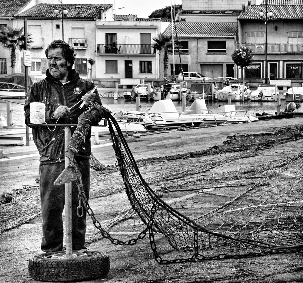 Le pêcheur aprés la pêche