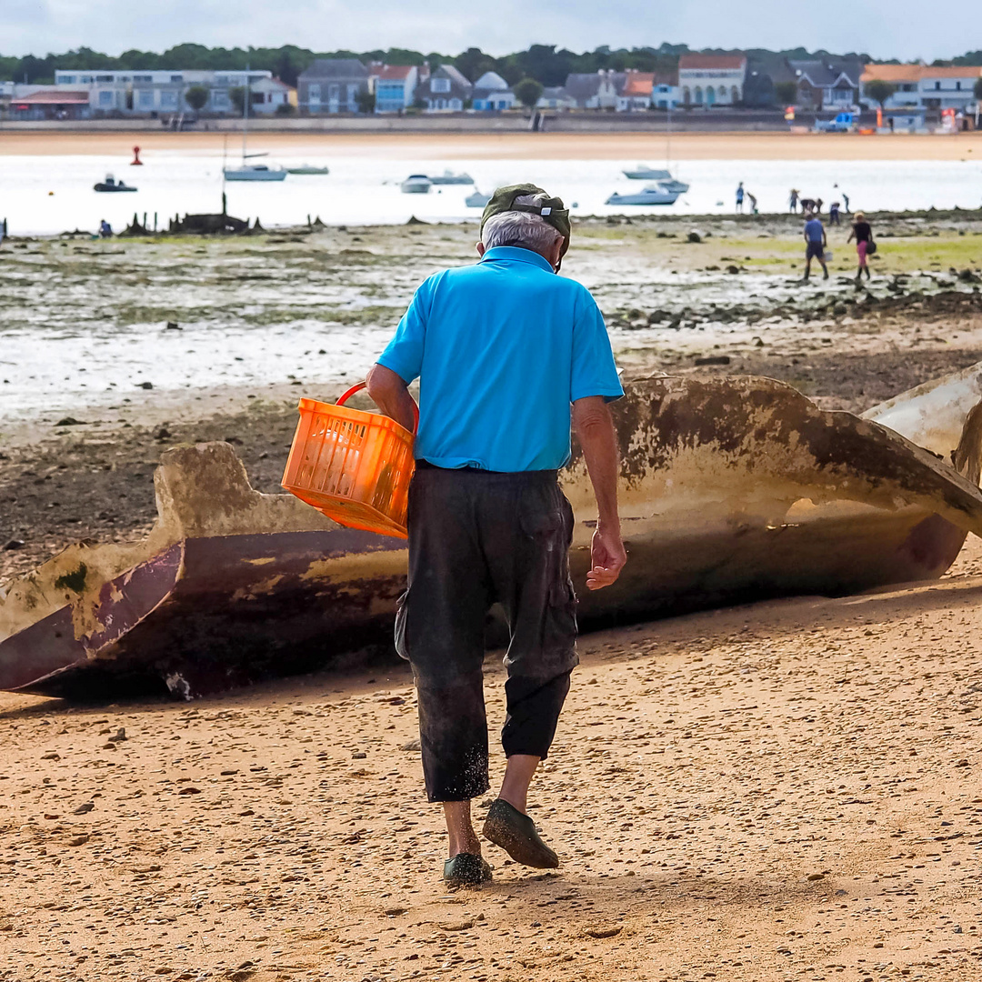 Le pêcheur de palourdes.