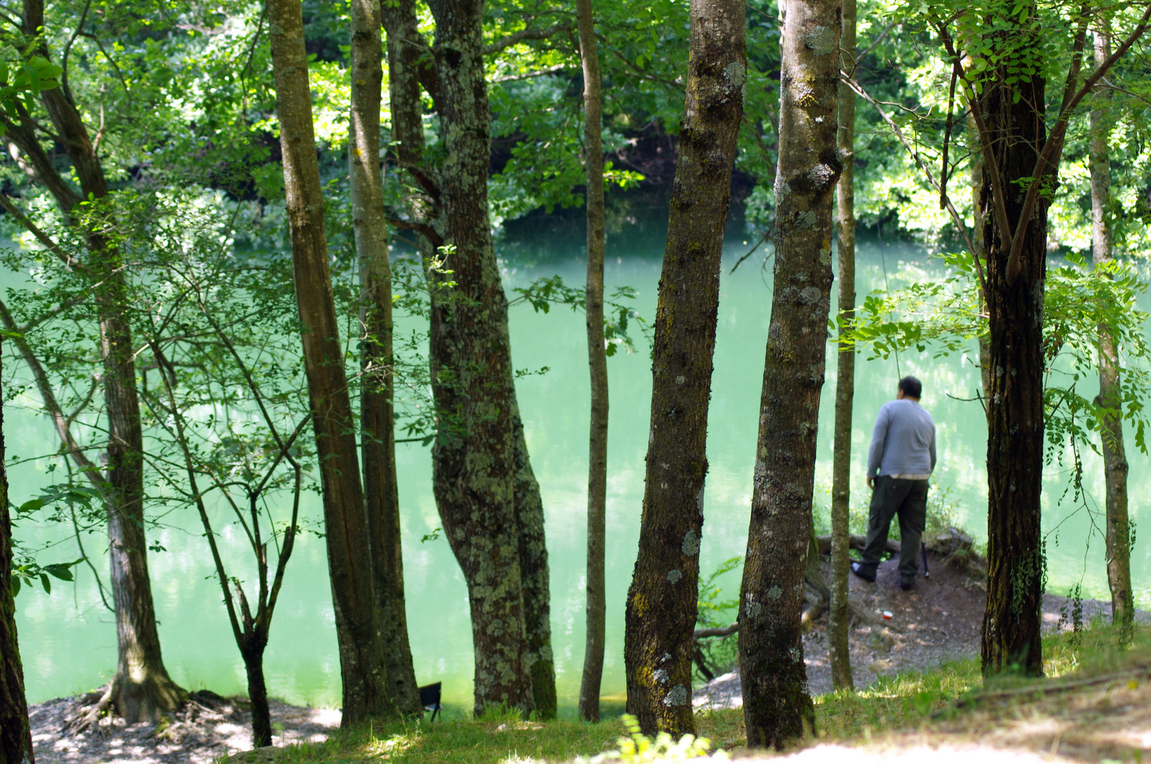 le pêcheur du lac ...