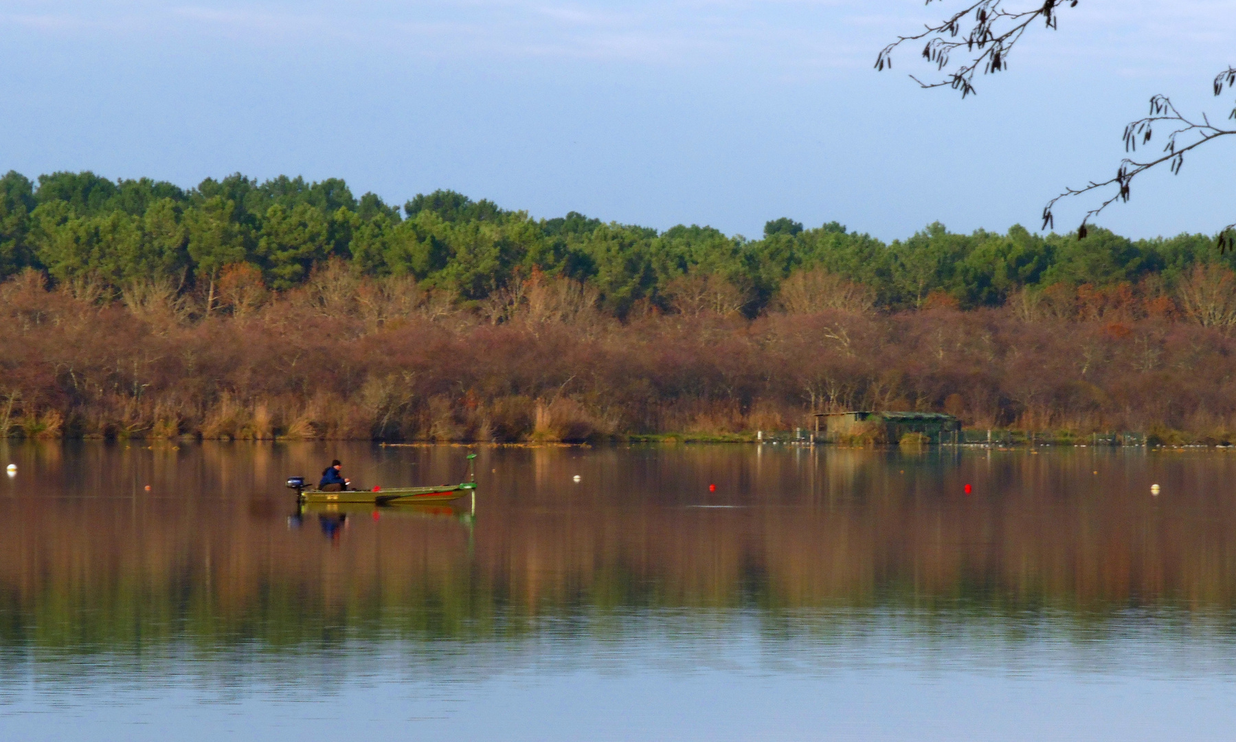 Le pêcheur du lac de Souston