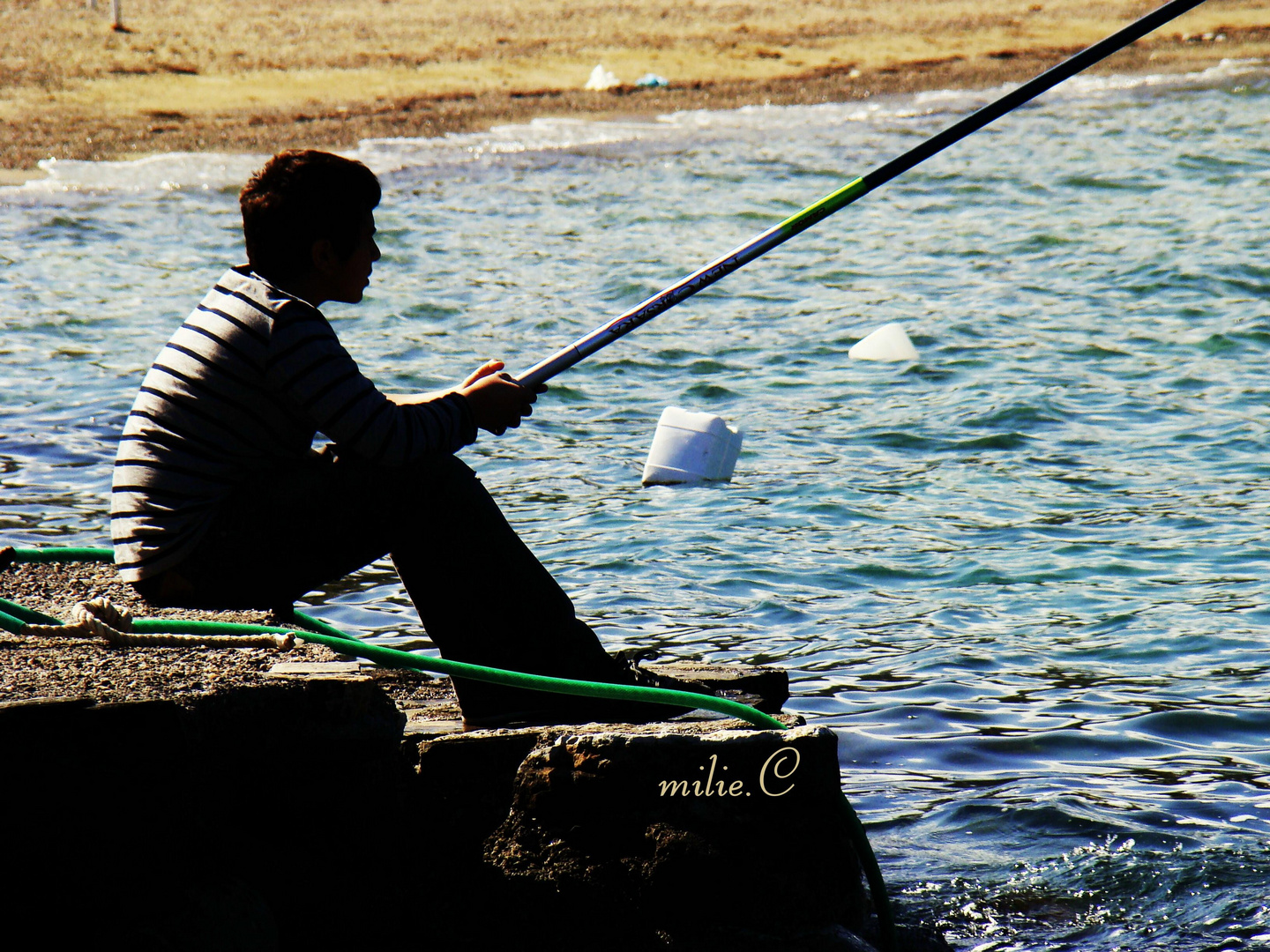 Le pêcheur ...