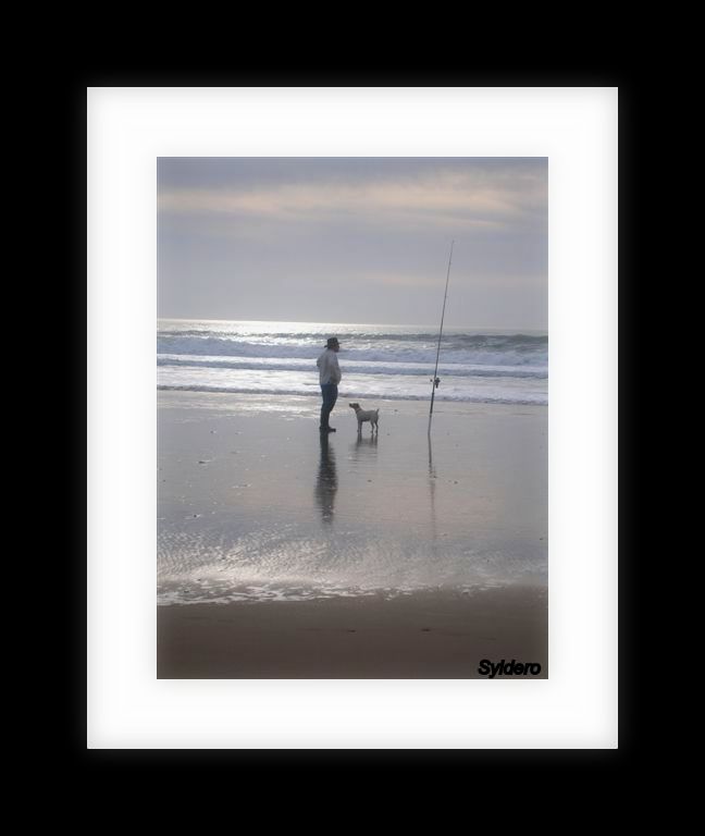 le pêcheur et son chien