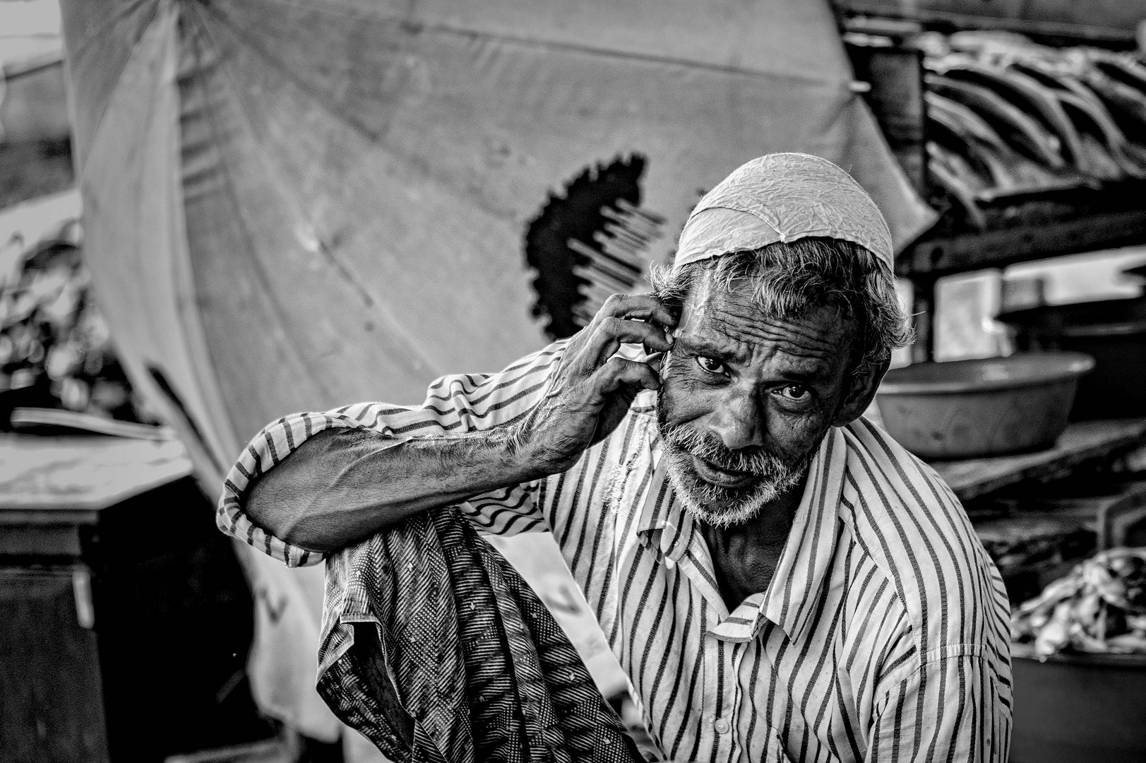 Le pecheur de Kochi au KERALA 3