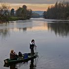 le pécheur sur la Dordogne