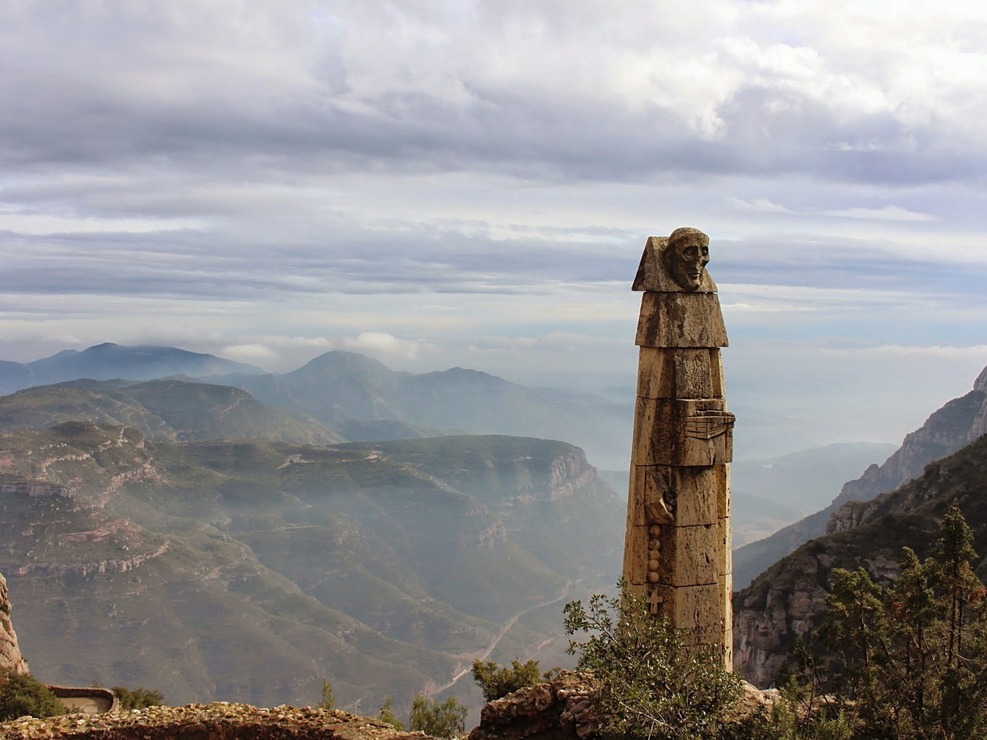 Le pélerin de Montserrat