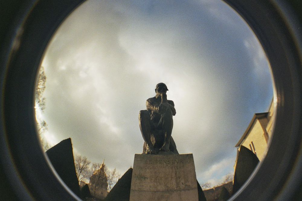 Le Penseur de Rodin. Musée Rodin, Paris