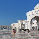 Le péristyle du Palais Présidentiel à Abu Dhabi