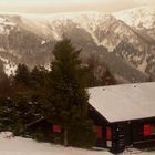 le petit chalet au pied du Honeck