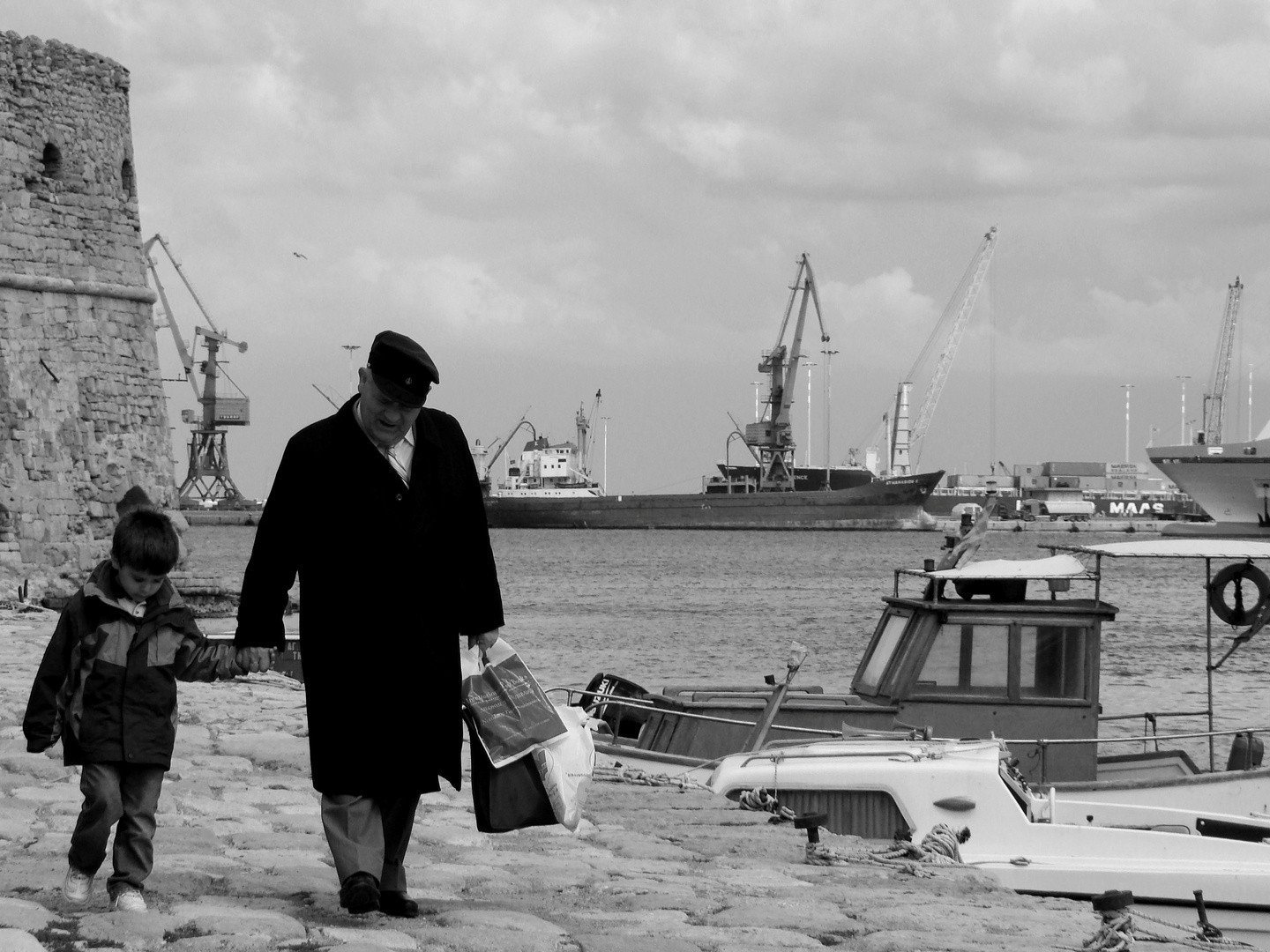 Le petit-fils du gardien de port