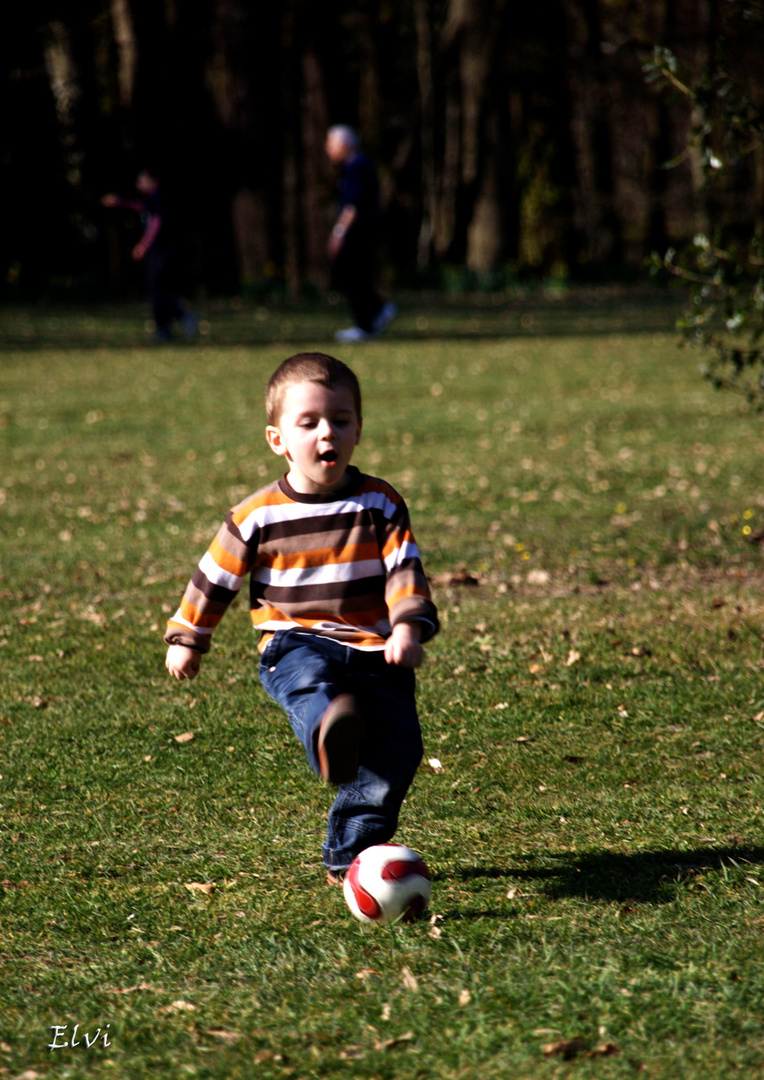 le petit footballer