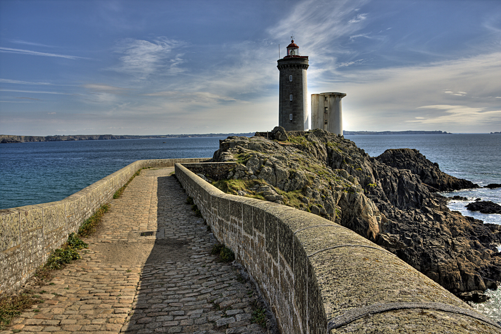 Le petit Minou l'un des gardiens de la rade de Brest