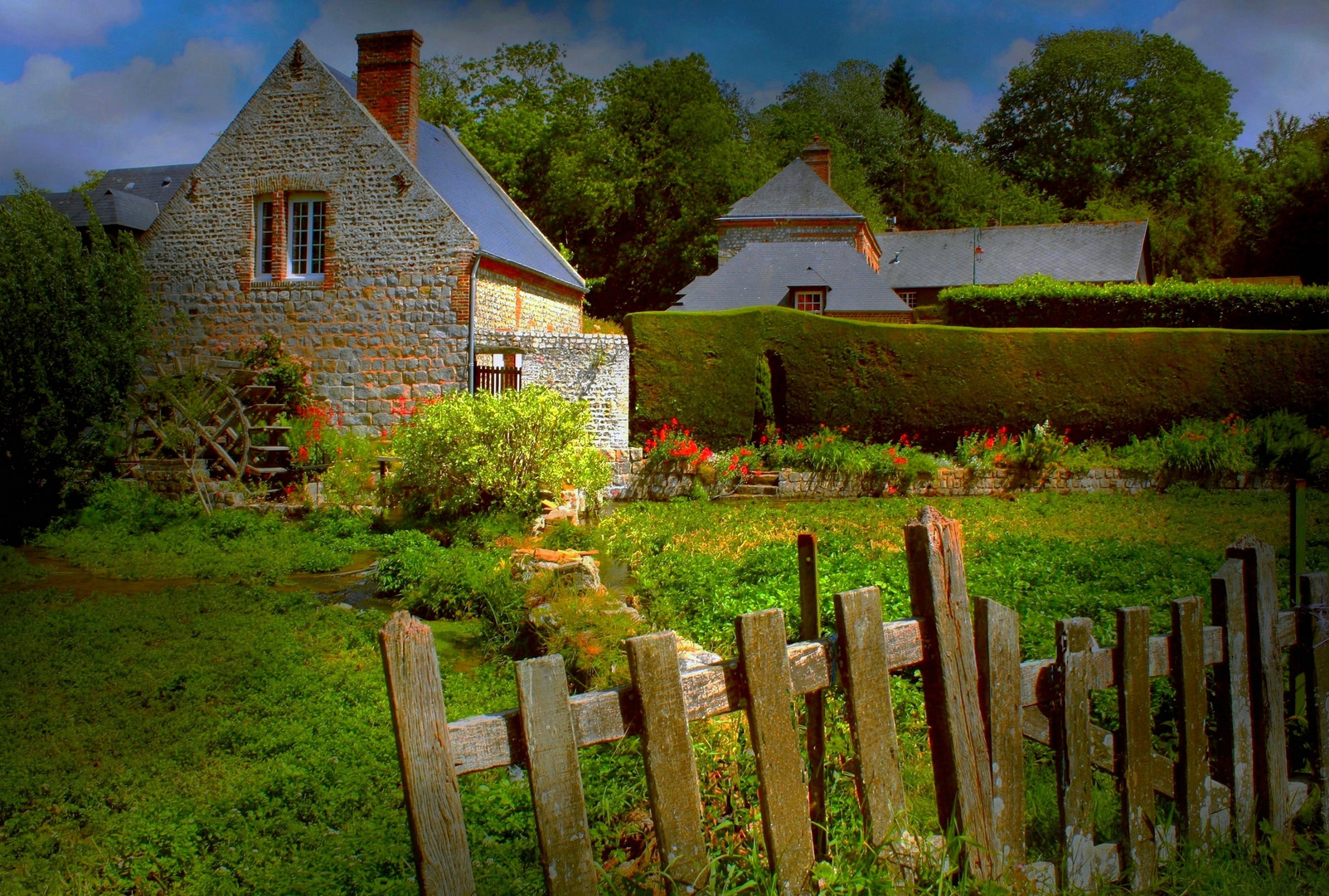 Le petit moulin à aube