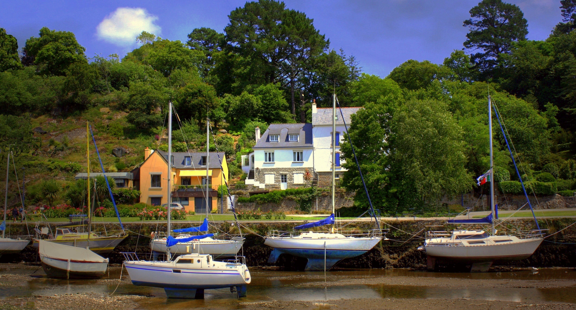 Le petit port de Pont-Aven