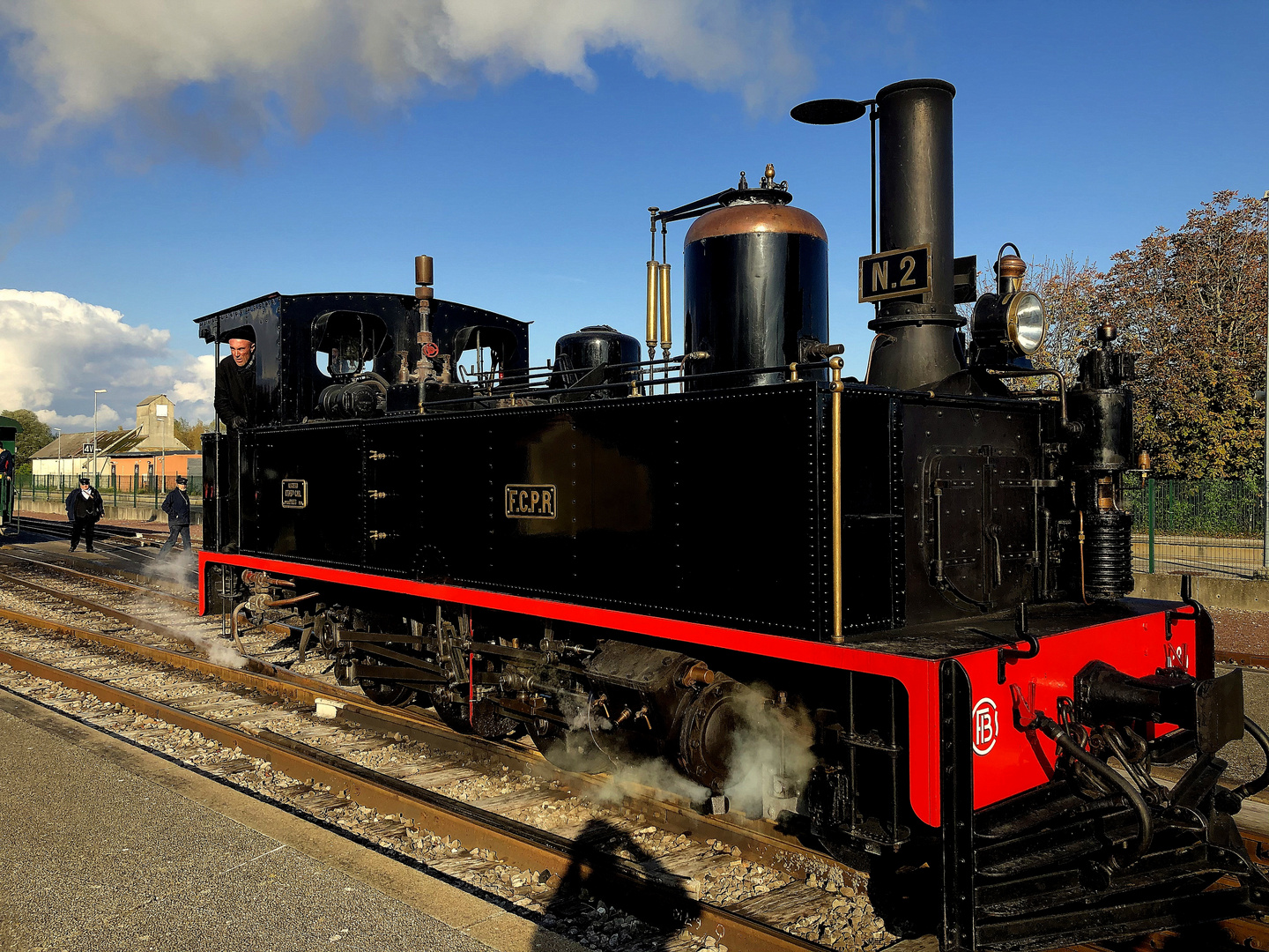 le petit train de la baie de somme !!!