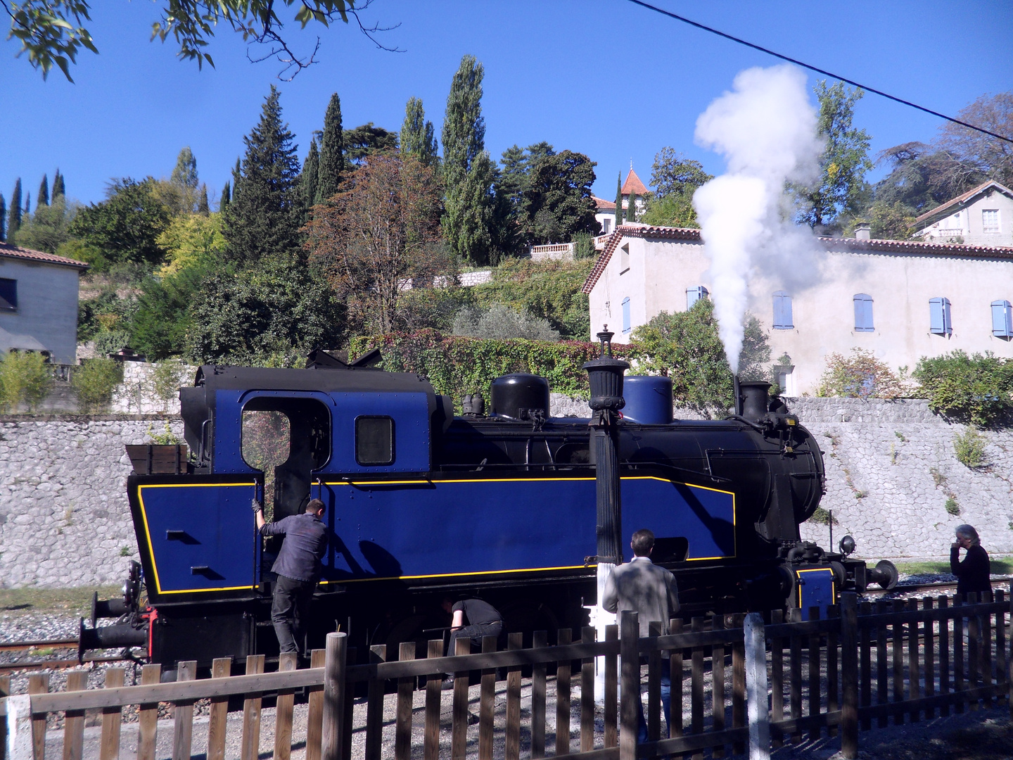 Le petit train des Cévennes ...