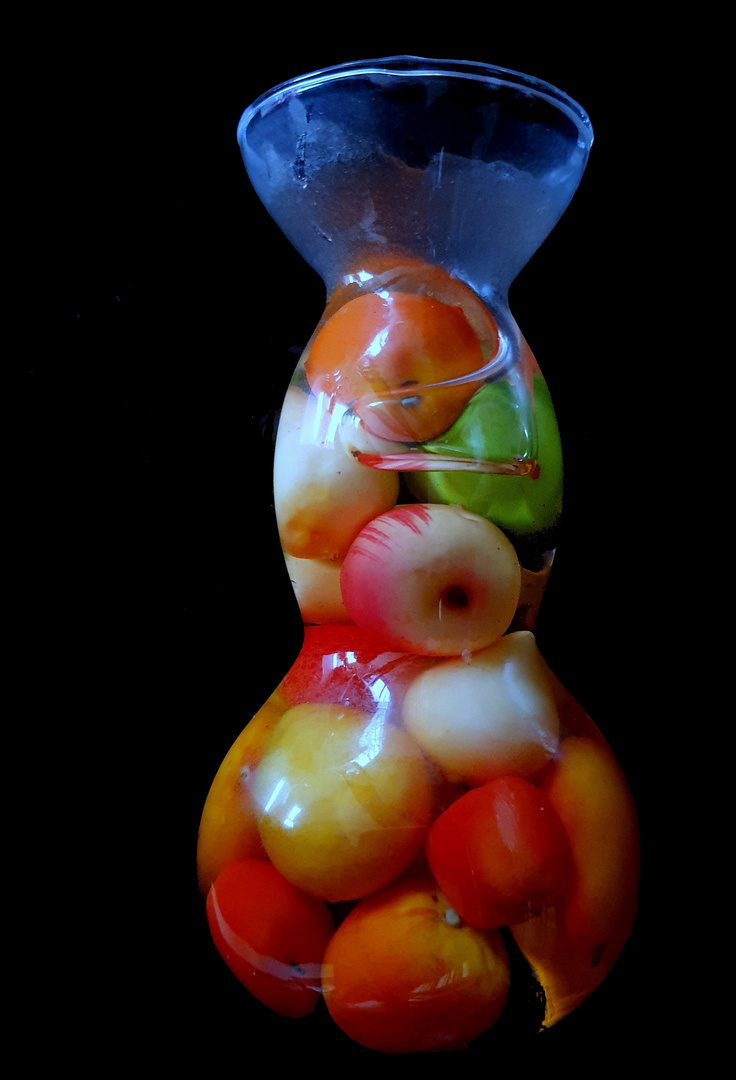 Le petit vase de fruits 