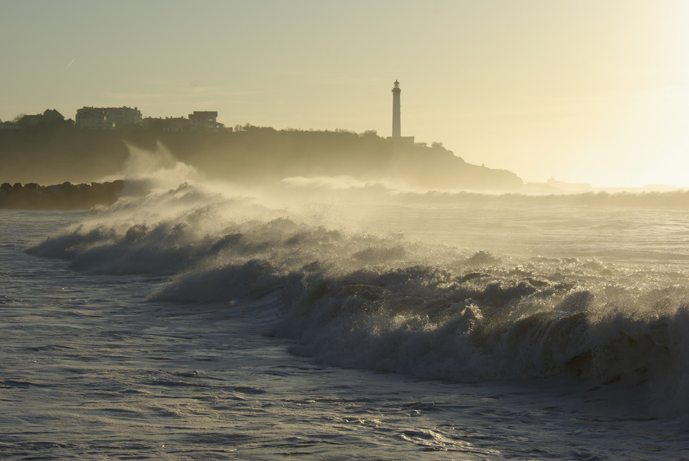 Le phare de Biarritz