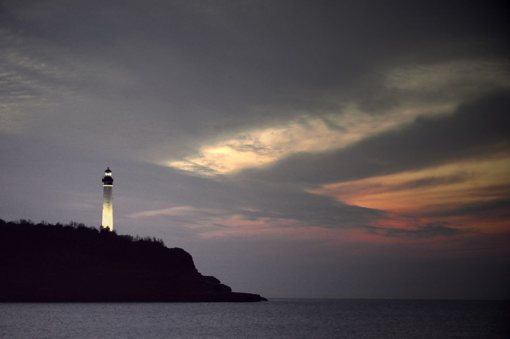 le phare de Biarritz von Lanniaux Michel