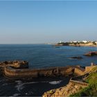 Le Phare de Biarritz en toute fin d’après-midi