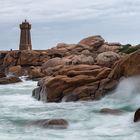 Le Phare de MEAN RUZ   -   COTE GRANIT ROSE