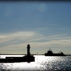 Le phare et la drague