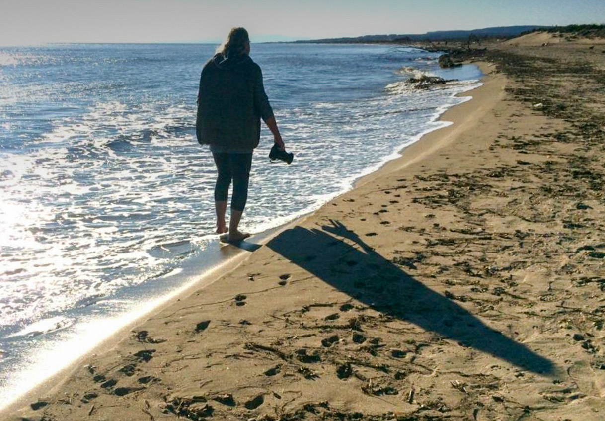 le photographe au bord de la mer