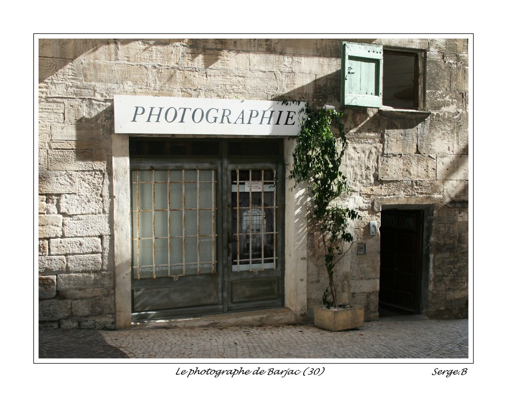 Le photographe de Barjac