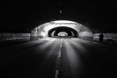 Le photographe sous les ponts