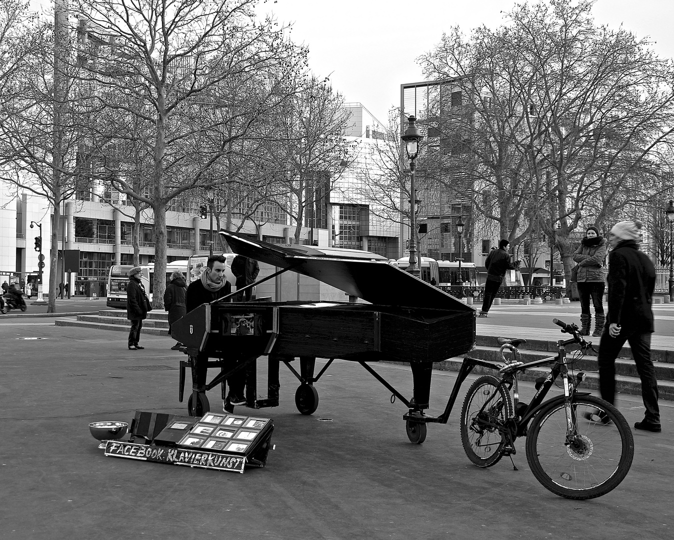 Le piano ambulant.