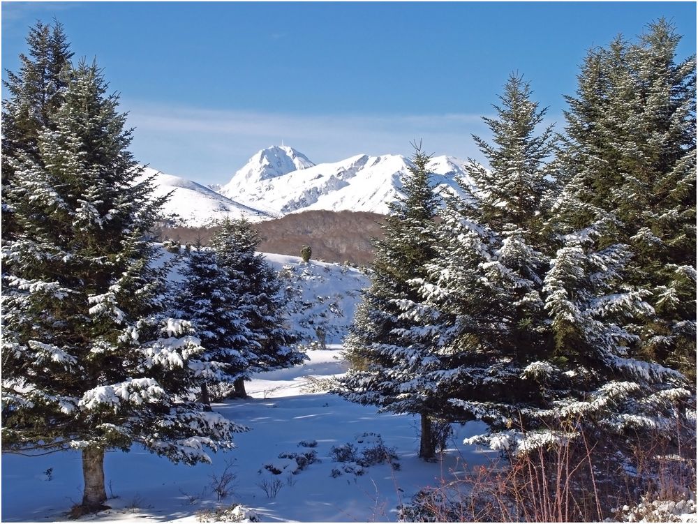 Le Pic du Midi vu de Payolles – Hautes-Pyrénées