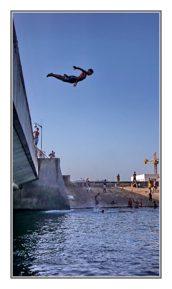 le plongeur du bouregreg