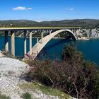 Le pons pres de Sibenik ... Die Brücke nahe bei Sibenik ...