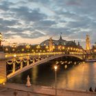 Le pont Alexandre iii ( un soir d'été)