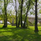 Le pont-canal à Agen