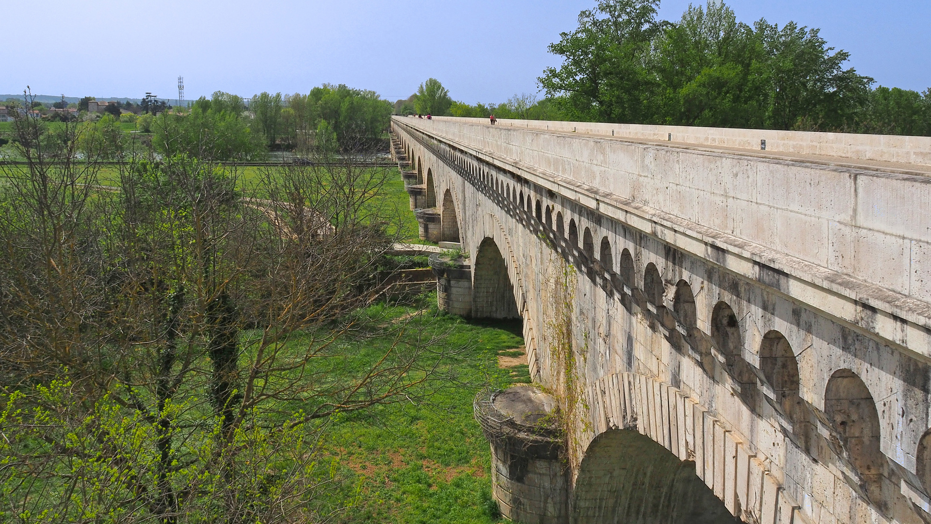 Le pont-canal d’Agen