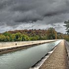 Le Pont-Canal d’Agen en automne