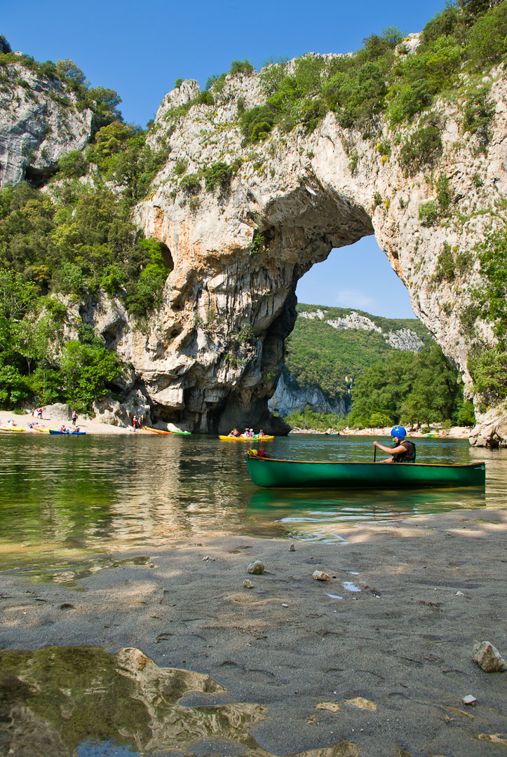 Le pont d'Arc, gorges de l'Ardèche