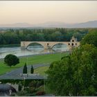 Le pont d'Avignon in abendlicher Stimmung