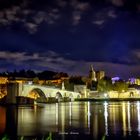 Le pont d’Avignon la nuit 