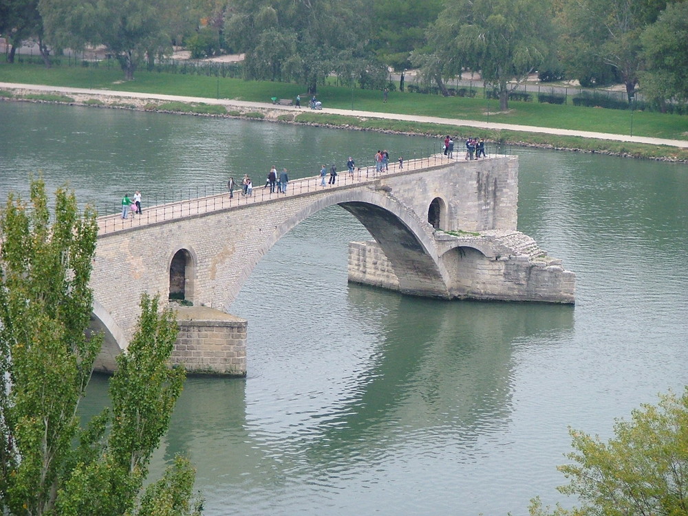 Le pont d'Avigon