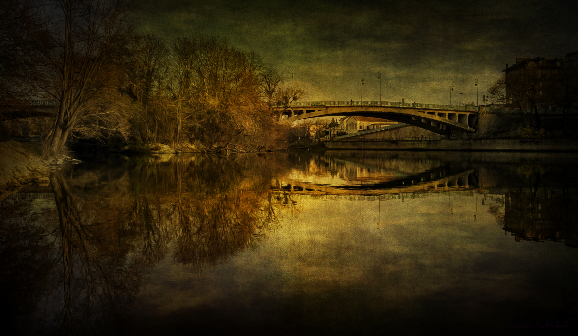 Le pont de Champigny 