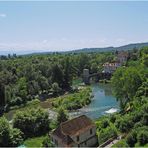 Le pont de la Légende et le Gave d’Oloron