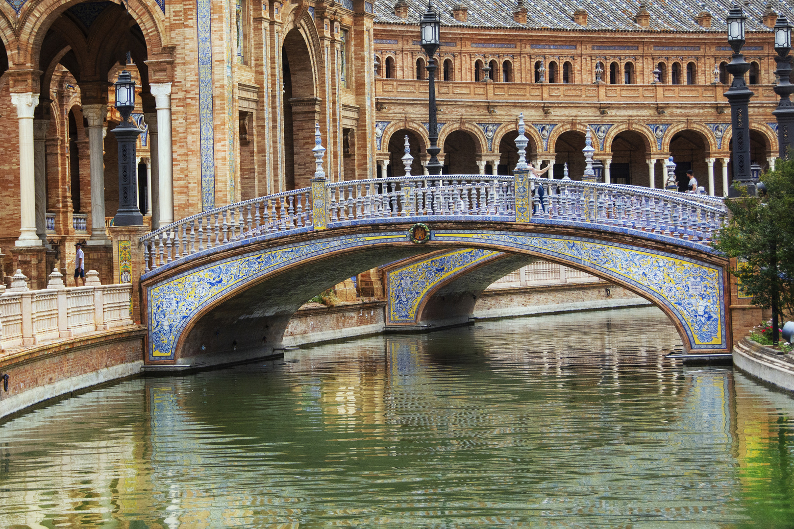 Le pont de la place d'espagne