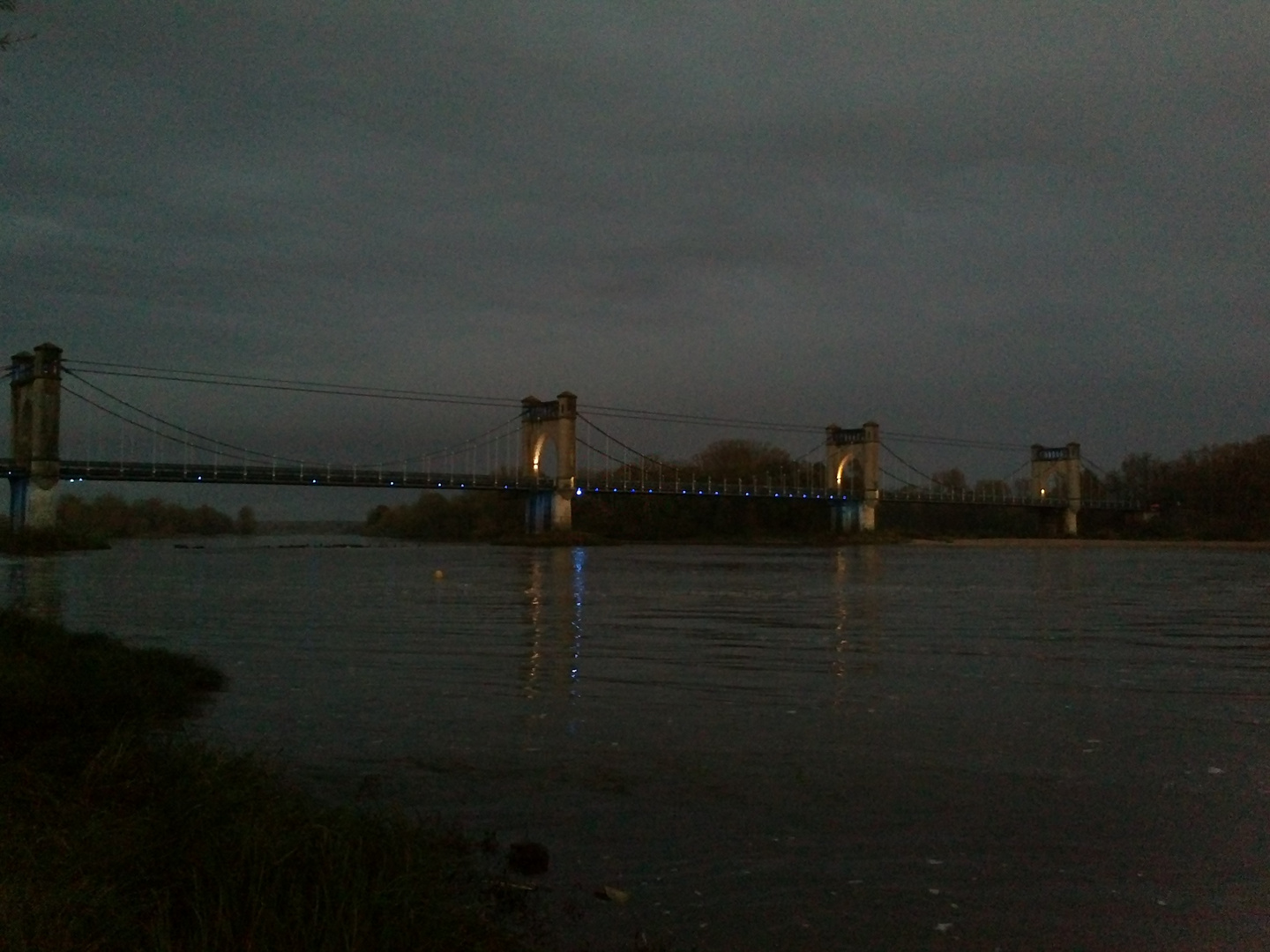 Le pont de Langeais sur la Loire