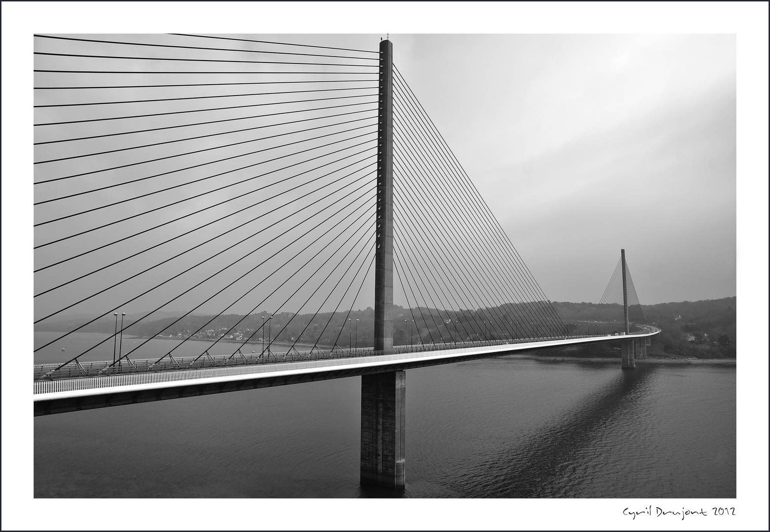 Le pont de l'Iroise à Brest