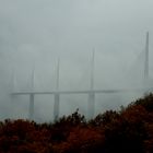 Le pont de Millau ,tel un fantome..