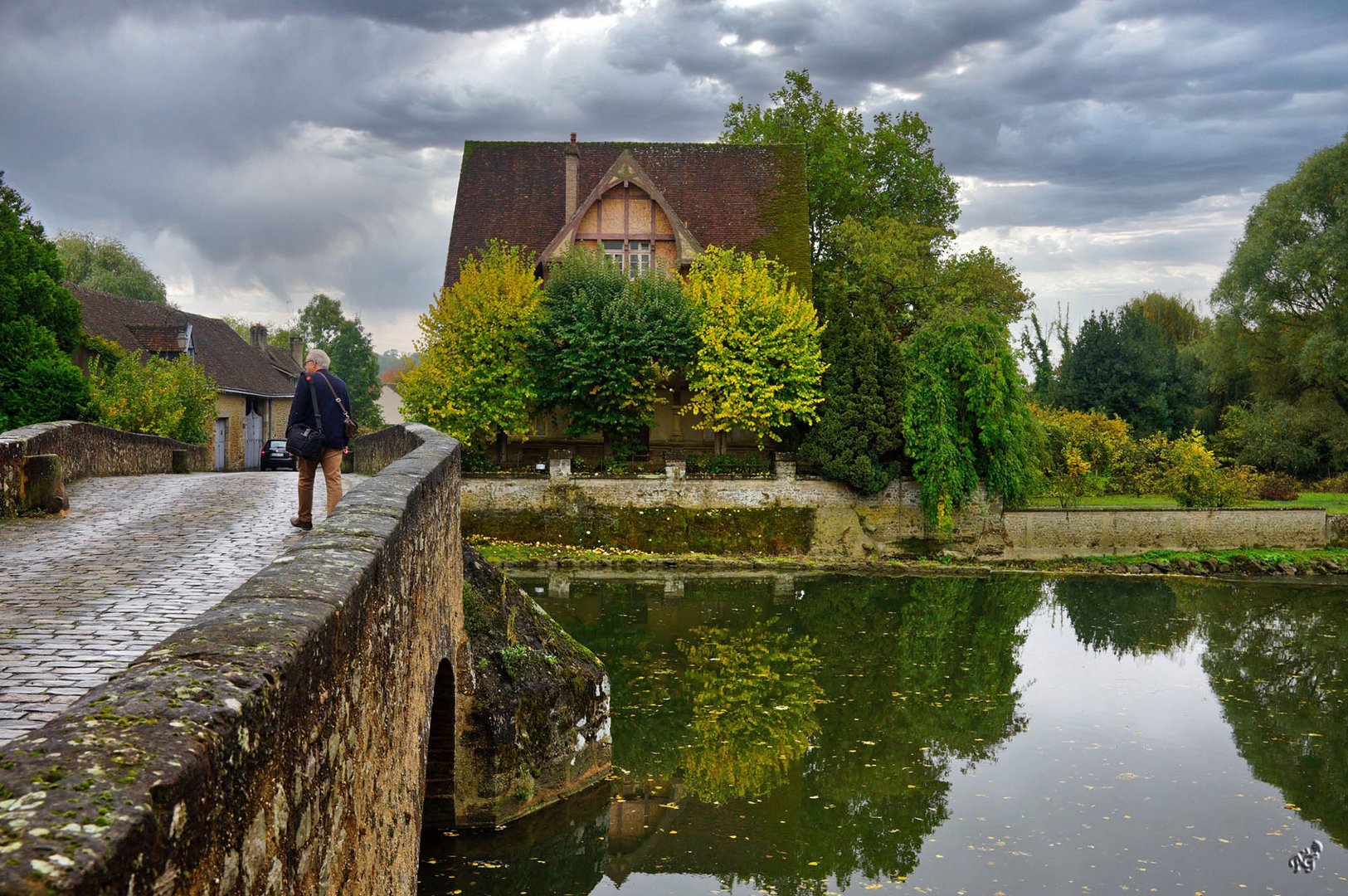 Le pont de pierre  roman